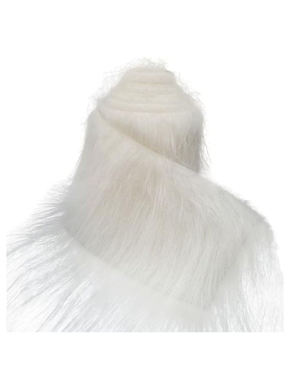 Faux Fur Fabric Strips 4" x 60" Shaggy Craft Plush for DIY Costume